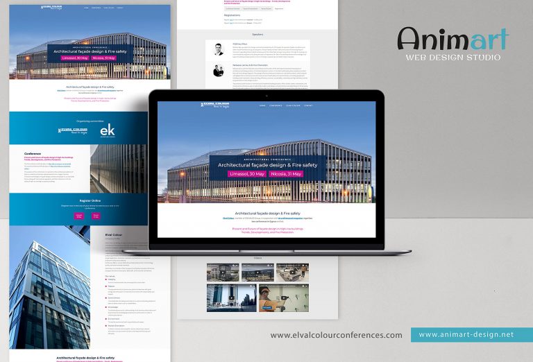 Web Design & Development - Elval Colour Conference