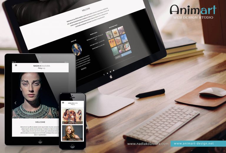 Web Design & Development - Nadia Kouloura Photographer